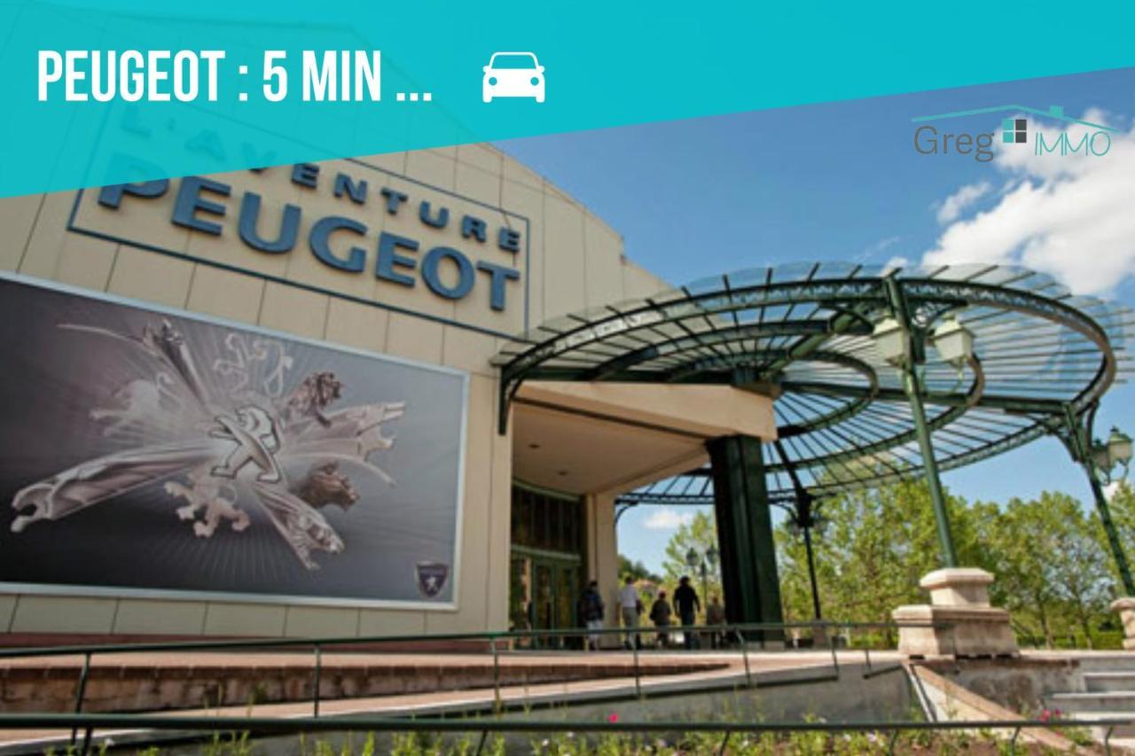 Le 02-GregIMMO-Appart'Hôtel Montbéliard Exterior foto